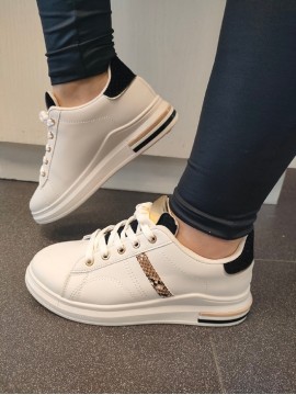 Offwhite lace up trainer